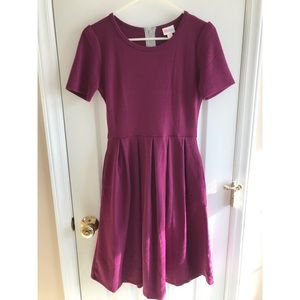 Plum Lularoe Amelia